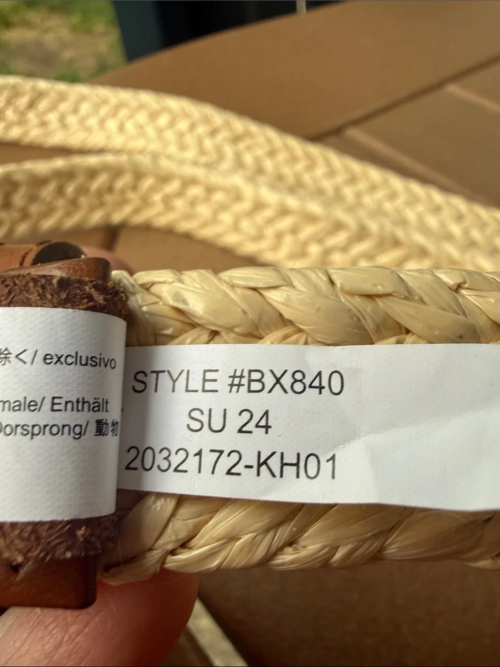 J. Crew Classic Woven Belt - Picture 5 of 5